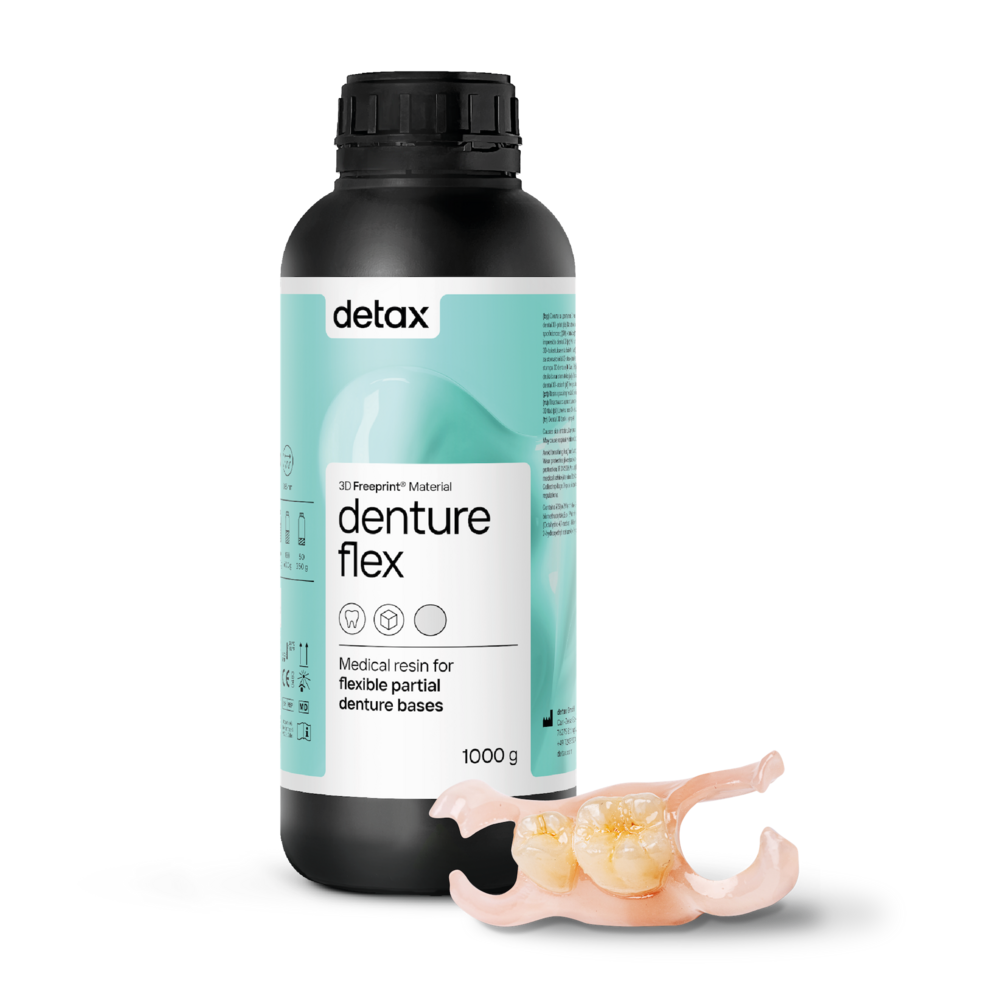 HeyGears UltraPrint-Dental Detax Freeprint Denture Flex UV